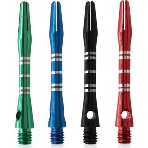 Aluminium Alloy Dart Shafts Darts Accessories Metal Stems Alloy Pole Rod with Standard 43mm/1.69in universal 2BA 2BA Screw Thre