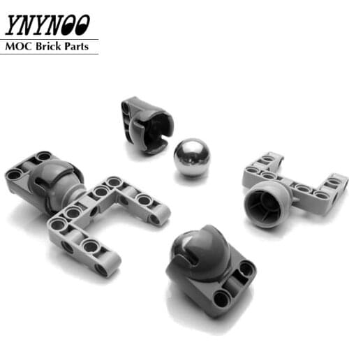 1Piece High-tech Building Block Parts EV3 Universal wheel + EV5 Steel Ball BB607 Compatible with No.92910 & 99948+92911 Parts