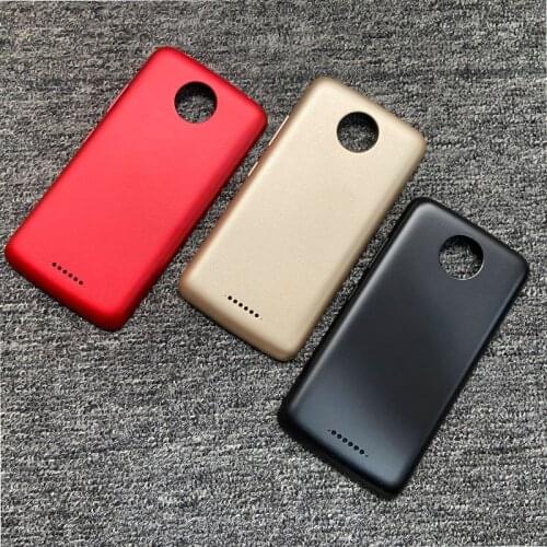 For Motorola Moto C XT1754 XT1750 XT1756 / Moto C Plus XT1721 XT1723 XT1724 Battery Back Cover Door Housing Case Repair Parts