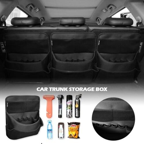 1 picCar Backseat Organizer Auto Trunk Storage Bag Space Saving Car Trunk Organizer Cars Storage Stowing Tidying for SUV Vehicle