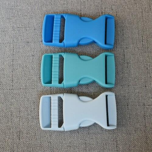 10 Pcs/Lot 20mm/25mm Colourful Plastic Release Buckle Strap For Bag Dog Collar Necklace Bracelet Paracord Sewing Accessory