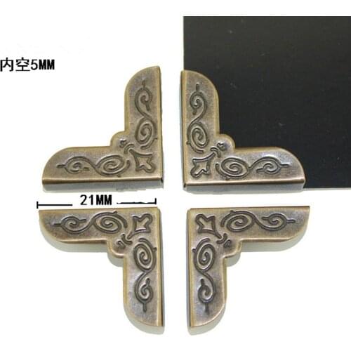 25MM Album Metal Corner / bronze retro corners / 4mm in the high angle / DIY albums for Kok / pressure angle Wholesale