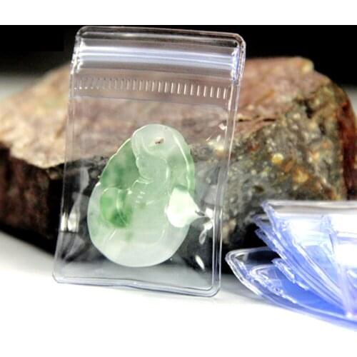 50pcs 6*8cm Self Seal Anti-oxidation Earrings Rings Plastic Bag Clear PVC Antitarnish Jewelry Resealable Pack Storage Pouch