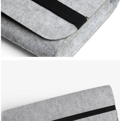 69HA 60% 68 87 104 Keys Large Capacity Portable Storage Organizer Felt Practical Elastic Band Durable Pouch Dust Proof Keyboard