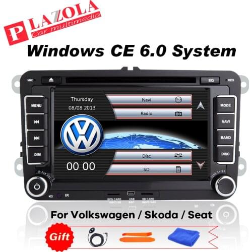 7 inch Car Stereo Multimedia Player For VW Volkswagen Magotan Golf Passat B7 B6 Skoda Seat Octavia Polo Tiguan Radio GPS WIFI
