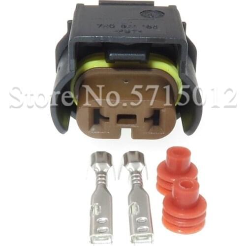 2 Hole 7H0941165 Auto Fog Light Connector Wiring Harness Socket 7H0 941 165 For VW Audi EOS Jetta Golf MK6 Passat Tiguan