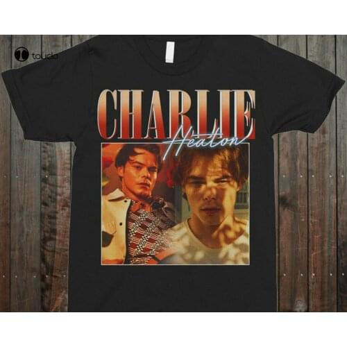 Charlie Heaton 90S Crewneck Vintage T-Shirt Tee Shirt