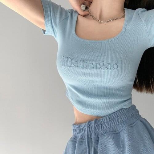 Faitesvous Women's Knitted T-shirts
