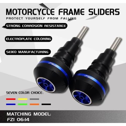 Hot High Quality Motorcycle Crash Protector CNC Engine Cover Frame Sliders For FZ1 FZ1N 2006-2014 07 08 09 10 11 12 13