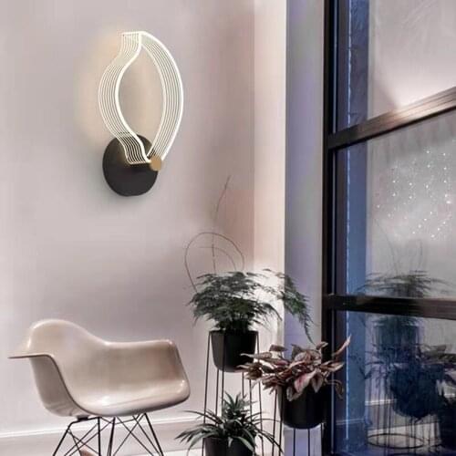 Wall Lamp Bedroom Livingroom Indoor Wall Light Acrylic Modern Fashion Home