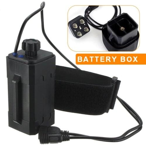 New 2 or 4x 18650 Battery Storage Case Black Plastic Waterproof Battery Box Holder USB/DC Interface for Bike LED Light