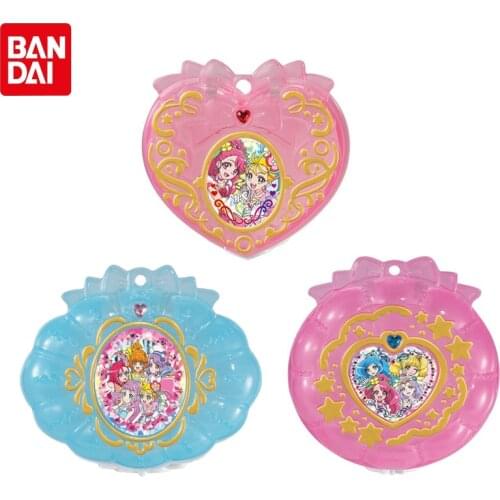 Bandai Genuine Gashapon Healin'Good Pretty Cure Storage Cute Princess Jewelry Box Play House Gacha Model Toys Gifts for Girls