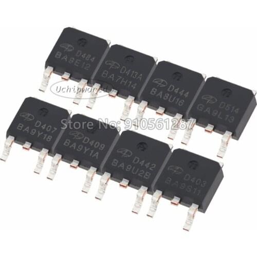AOD403 AOD407 AOD409 AOD413A AOD442 AOD444 AOD484 AOD514 AOD421 AOD422 AOD423 AOD446 AOD TO-252 SMD Field Effect Transistor MOS