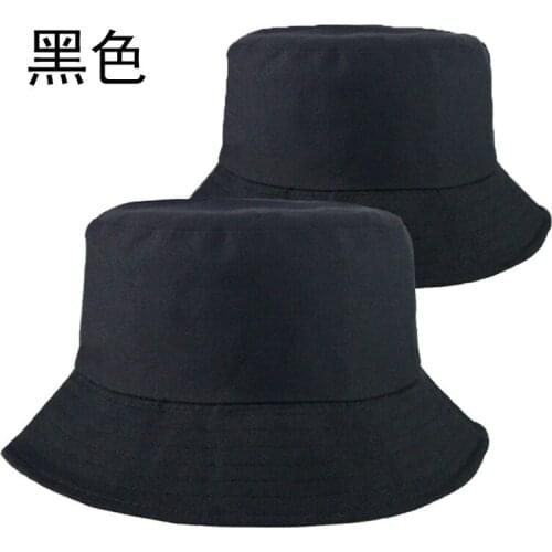 Parent-child fisherman Hat blank Lady Visor outdoor fishing Cap solid color Women fisherman hat