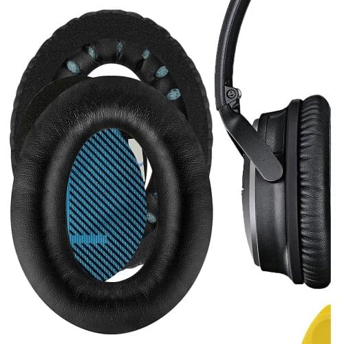 Replacement Ear Pads, Fits Bose QuietComfort 35 ii /QC35 /QC25 /QC2 /QC15 /Ae2 /Ae2i /Ae2w /SoundTrue & SoundLink(Over-Ear)