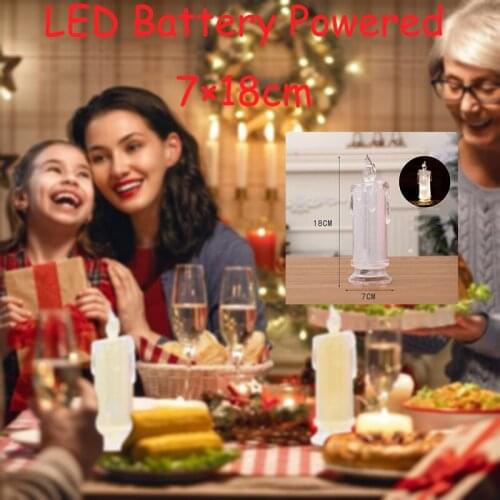 LED Electronic Candle Light Battery Operated Led Lights Luminous Tearing Candle Lamp KTV Cafes Restaurants Proposal Venue Layout