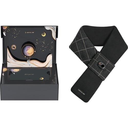 LIBERFEEL Heated Scarf Graphene Heating Scarf 3 Temperature Control Warm Scarf Winter Gift For Skiing Hiking Camping Fishing