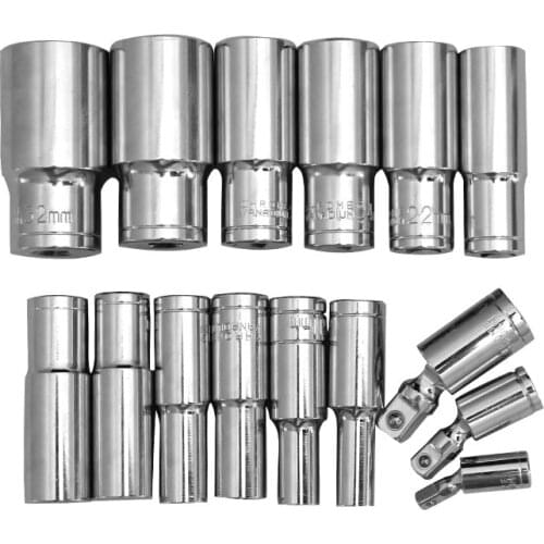 1/2 Extension Socket 8-32mm Large Flying Hexagon Socket Ratchet Wrench Sleeve Head Maintenance And Auto Repair Too