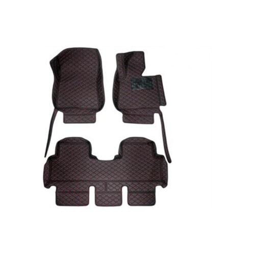 High quality! Custom special car floor mats for Right hand drive Hyundai Santa fe 5 seats 2018-2006 waterproof durable carpets