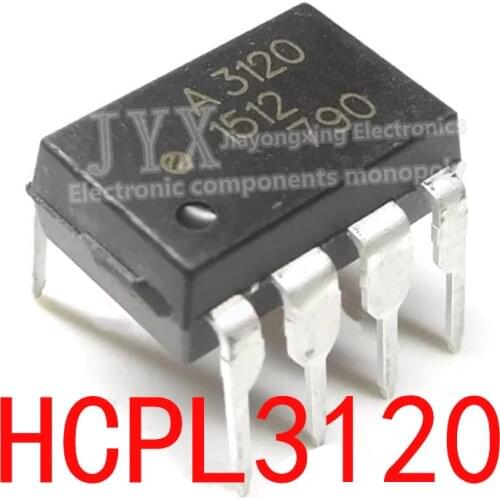 10PCS HCPL3120 DIP8 HCPL-3120 DIP A3120 A 3120 DIP-8 FOD3120