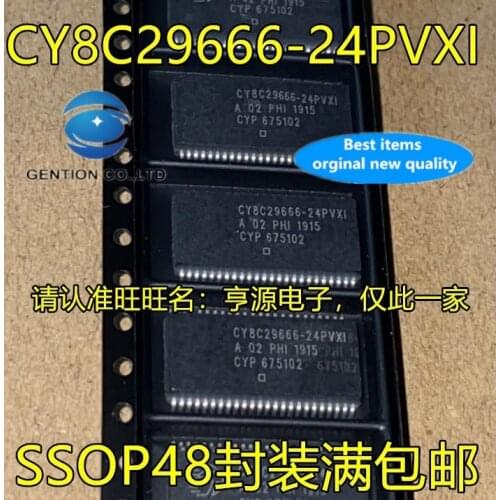 5PCS CY8C29666 CY8C29666-24PVXI 8-bit microcontroller chips in stock 100% new and original
