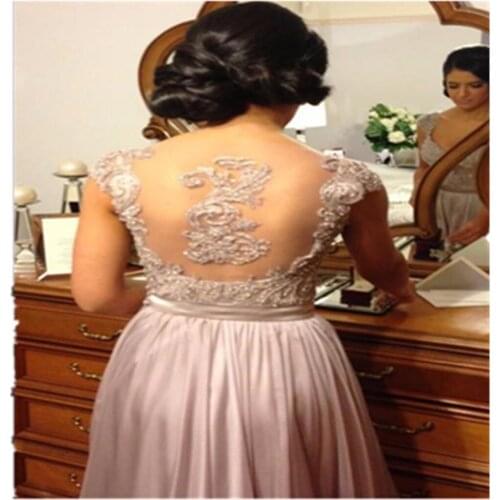 Free shipping! High quality! Sweet heart beads Crystal belt floor length chiffon evening dresses 2016