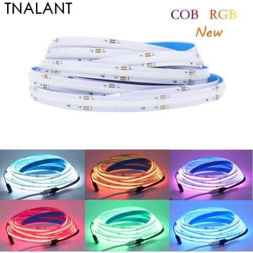 COB led Strip CCT/RGB/RGBW High Density Flexible FOB COB RA90 Linear Dimmable Led Lights 840LEDs/m DC24V
