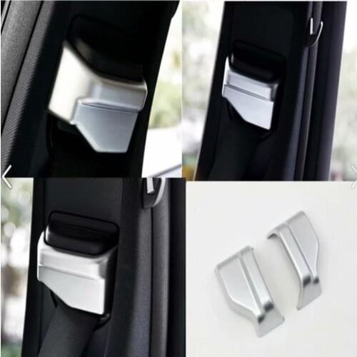 For Mercedes Benz Vito W447 2014 2015 2016 2017 Auto Safety Seat Belt Decoration Cover Trim Kit Matte ABS