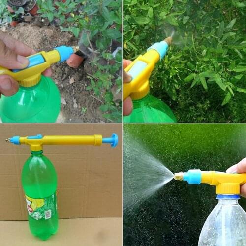 Hot Mini Juice Bottles Interface Plastic Trolley Gun Sprayer Head Water Pressure New