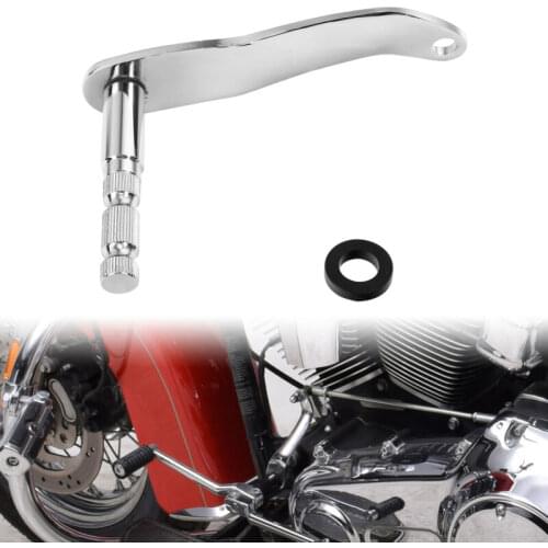Motorcycle Chrome Gear Shifter Shift Rod Lever Arm Fit For Harley Heritage Classic Softail Slim FLSL Fat Bob Sport Glide 18-21