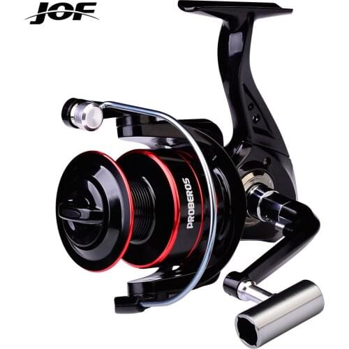 JOF New Spinning reels 8KG Max Drag Carrete de pesca 5.2:1 Metal Stainless Steel Fishing Reel Saltwater Reel for Fishing