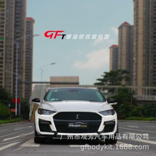 Suit For Mondeo Gfbodykit Modified Gft Big Surround Shelby Mustang Gt500 Bumper Medium Net Front Shovel