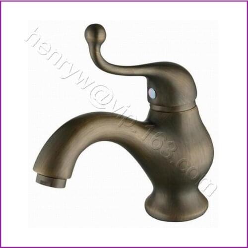 L16512 - Luxury Deck Mounted Bronze Color Brass Single Handle Bowl Tap
