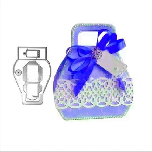 Gift Box Metal Cutting Dies for DIY Scrapbooking Album Paper Cards Decorative Crafts Embossing Die Cuts