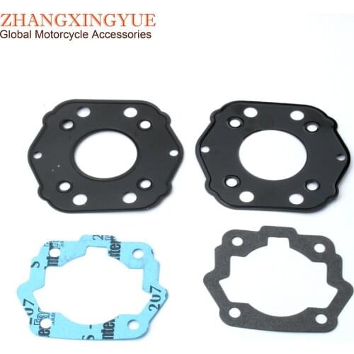 Motorcycle 50cc 70cc Cylinder Gasket Set Top End for Gilera GP Replica SMT SM Sioux GSM RCR Enduro Zulu 50 Euro2 EBE50 2T