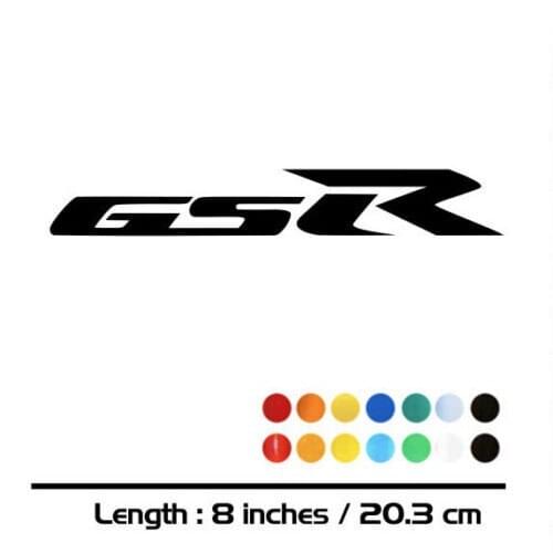 New Motorcycle sticker bike Fuel tank Wheels helmet fairing Luggage MOTO car accessories reflective sign decal For suzuki GSR