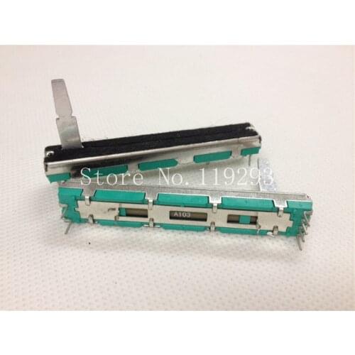 6 cm 6CM double straight slide Potentiometer switch Behringer 626 dedicated A10K A20K A50K B10K B50K handle 20MM--10PCS/LOT
