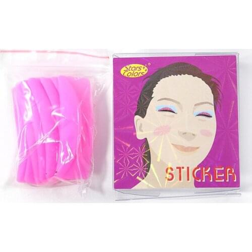 Silicone Perming Stickers Eyelashes Perming Kit Tools Silicone Gasket Lashes Lifting Pads Silicone Rods Eye Lashes Curling Tools