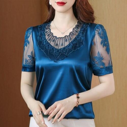 SunnyYeah Openwork Blouses