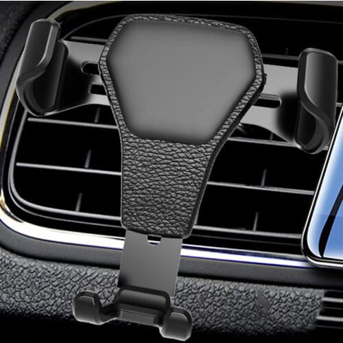 Universal Gravity Auto Phone Holder Car Air Vent Clip Mount Mobile Phone Holder CellPhone Stand Support For iPhone For Samsung