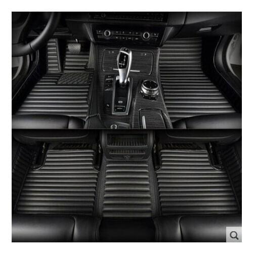 High quality mats! Custom special car floor mats for Toyota Harrier 2019-2014 waterproof carpets for Harrier 2017,Free shipping