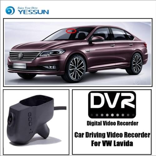 YESSUN for Volkswagen Lavida Car Driving Video Recorder DVR Mini Control APP Wifi Camera Registrator Dash Cam
