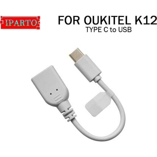 100% Original New for OUKITEL K12 Type-C to USB Adapter