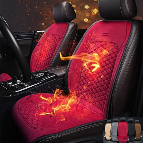 12v/24v Electric Heated Car Seat Cushions For Winter Heating Auto Covers,Keep Warm Hot Vehicle Protector For Lada Vesta X7 X35