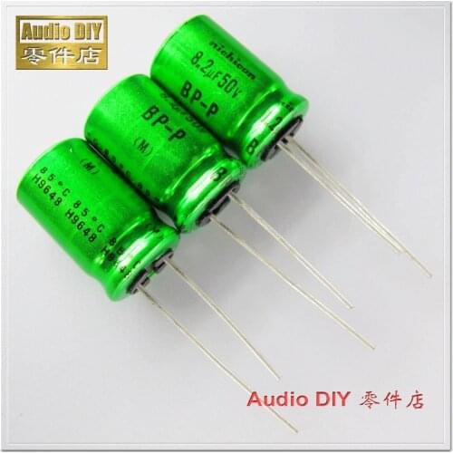 2PCS/10PCS Nichicon BP-P 8.2uF 50V 50v8.2uf audio non-polar electrolytic capacitor 12.5*20
