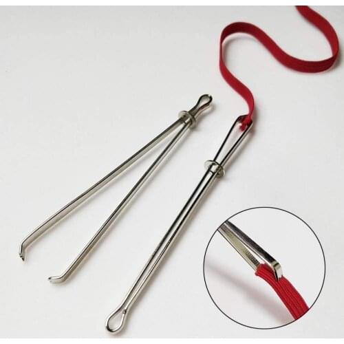 2Pcs/Set Elastic Band/rope Threaders Threading Guide Forward Device Tools Needle Sewing Utility DIY Elastic Band Clip Sewing