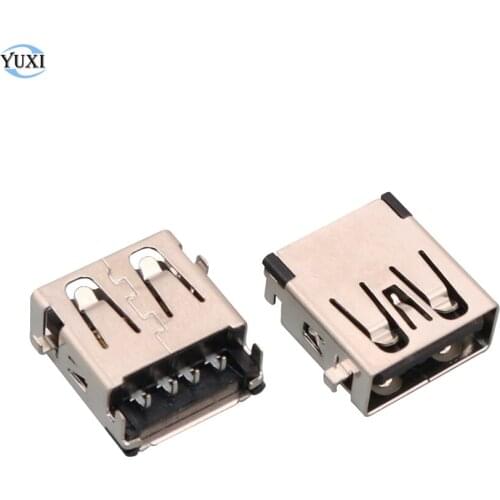 YuXi 2pcs Laptop Female Connector USB 2.0 Jack Charging Socket for ASUS S551L S551LN V551 K551L S551LB S551LB