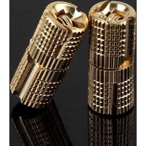 4pcs / Copper Barrel Hinge Hinge Hidden Cabinet Hidden Copper Barrel Hinge Furniture Furniture Gift Box 8mm 180 ° Opening Angle