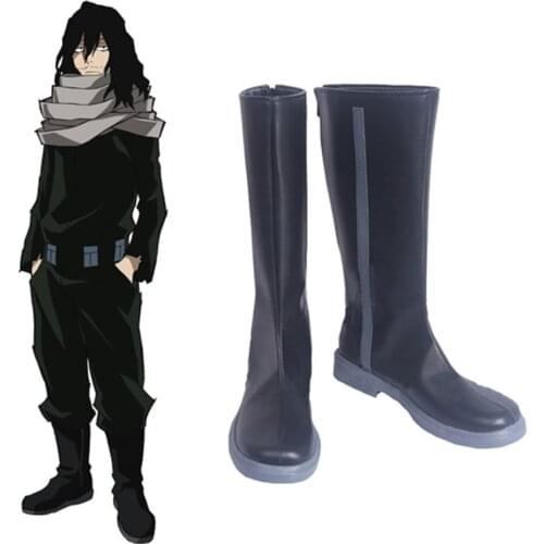 Anime My Hero Academia Cosplay Shoes Aizawa Shouta Cosplay Boots Halloween Party Boku no Hero Academia Daily Leisure Shoes
