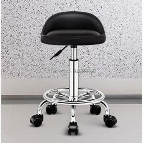 Bar Chair Lift High Stool Beauty Stool Household Swivel Chair Bar Stool Barber Chair Back Bar Chair Swivel Stool
